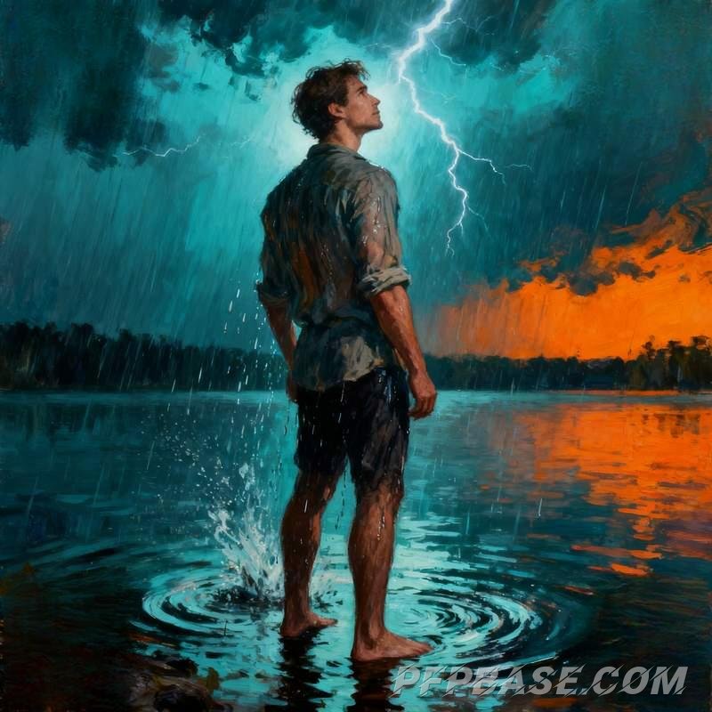 Image 5: male, personality, play of light and shadow, nature, urban, futuristic feel