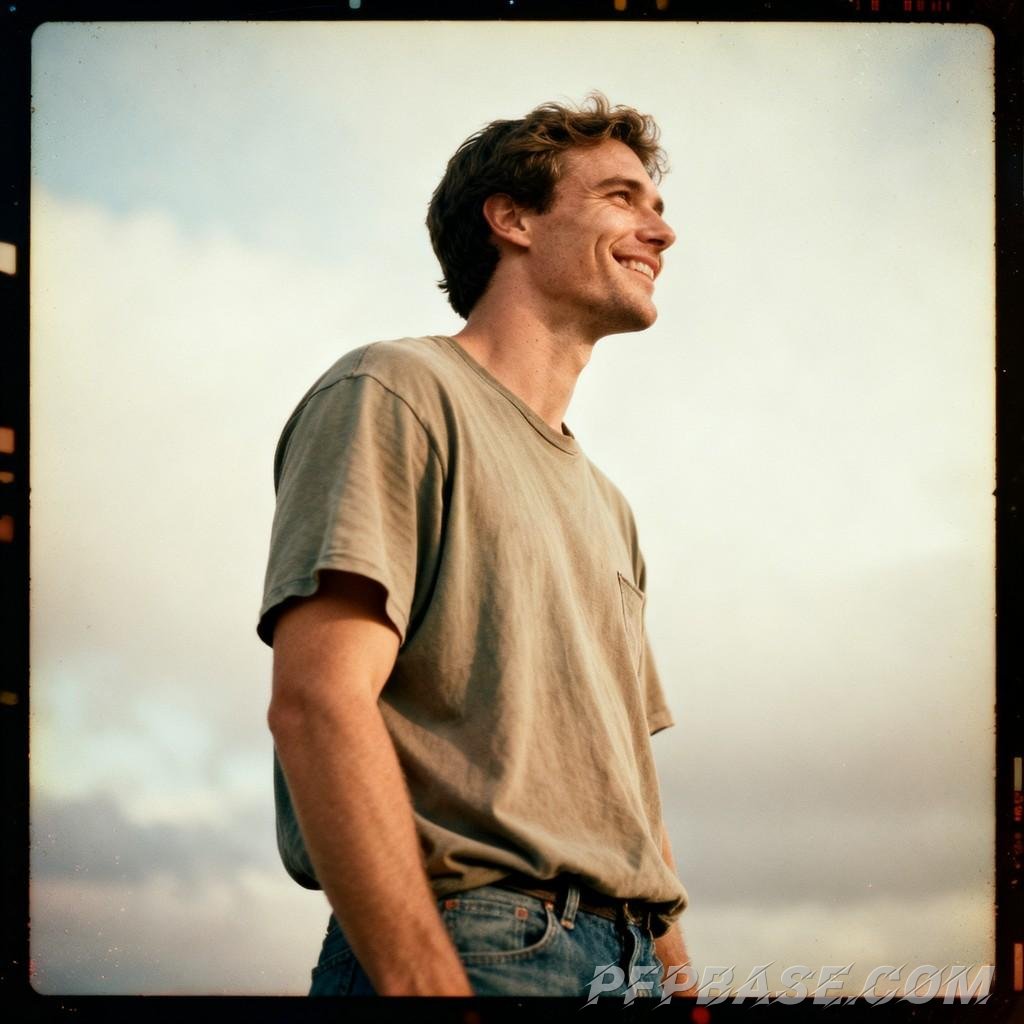 Image 4: selfie, smile, shopping cart, on bed, standing, close-up