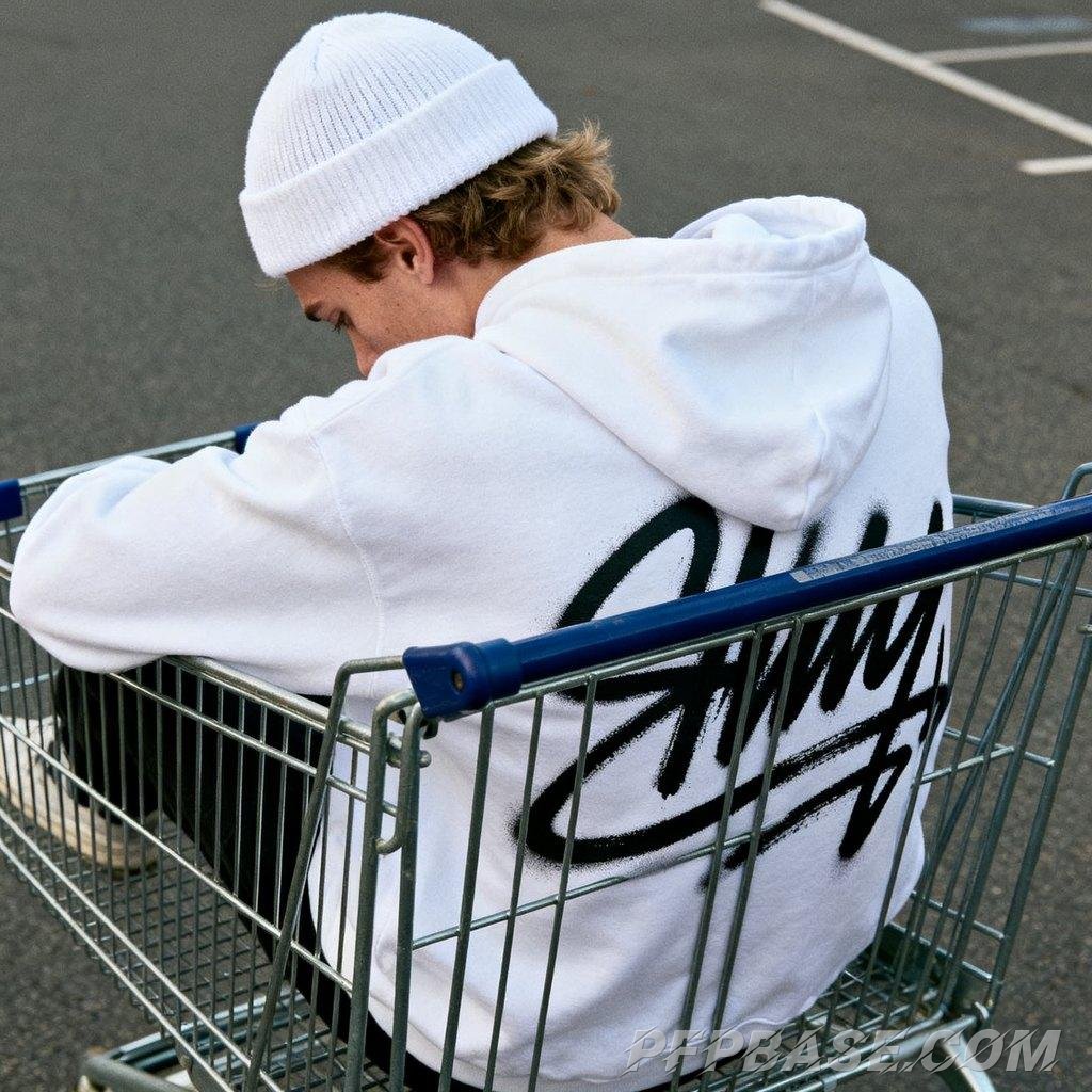 Image 6: selfie, smile, shopping cart, on bed, standing, close-up