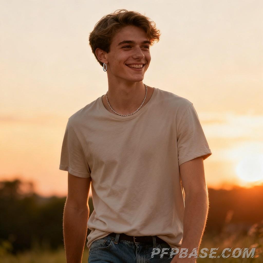 Image 8: selfie, smile, shopping cart, on bed, standing, close-up