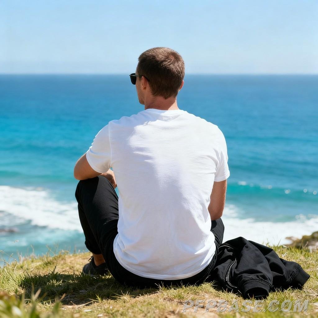 Image 3: journey, contemplation, nature, cityscape, solitude