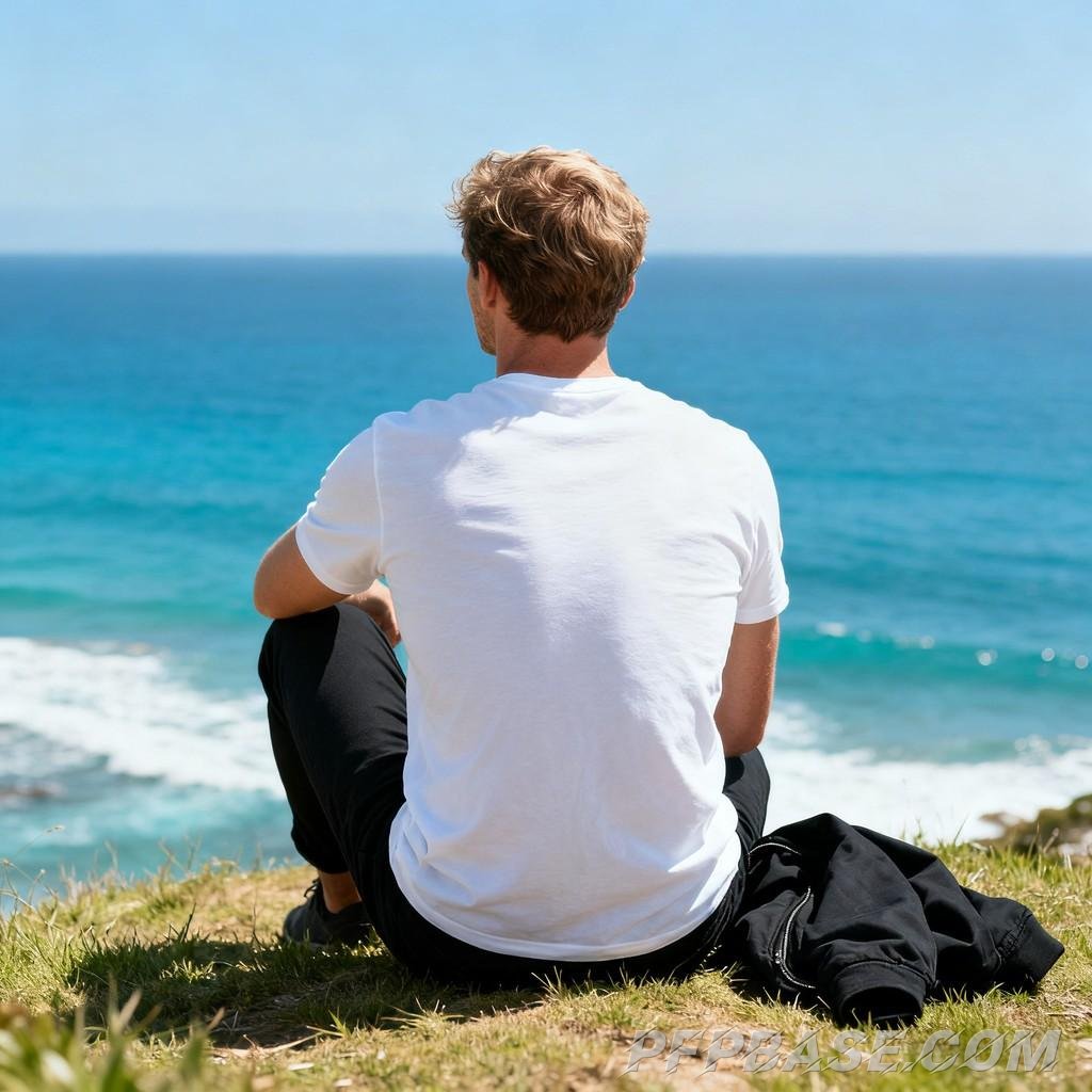 Image 5: journey, contemplation, nature, cityscape, solitude