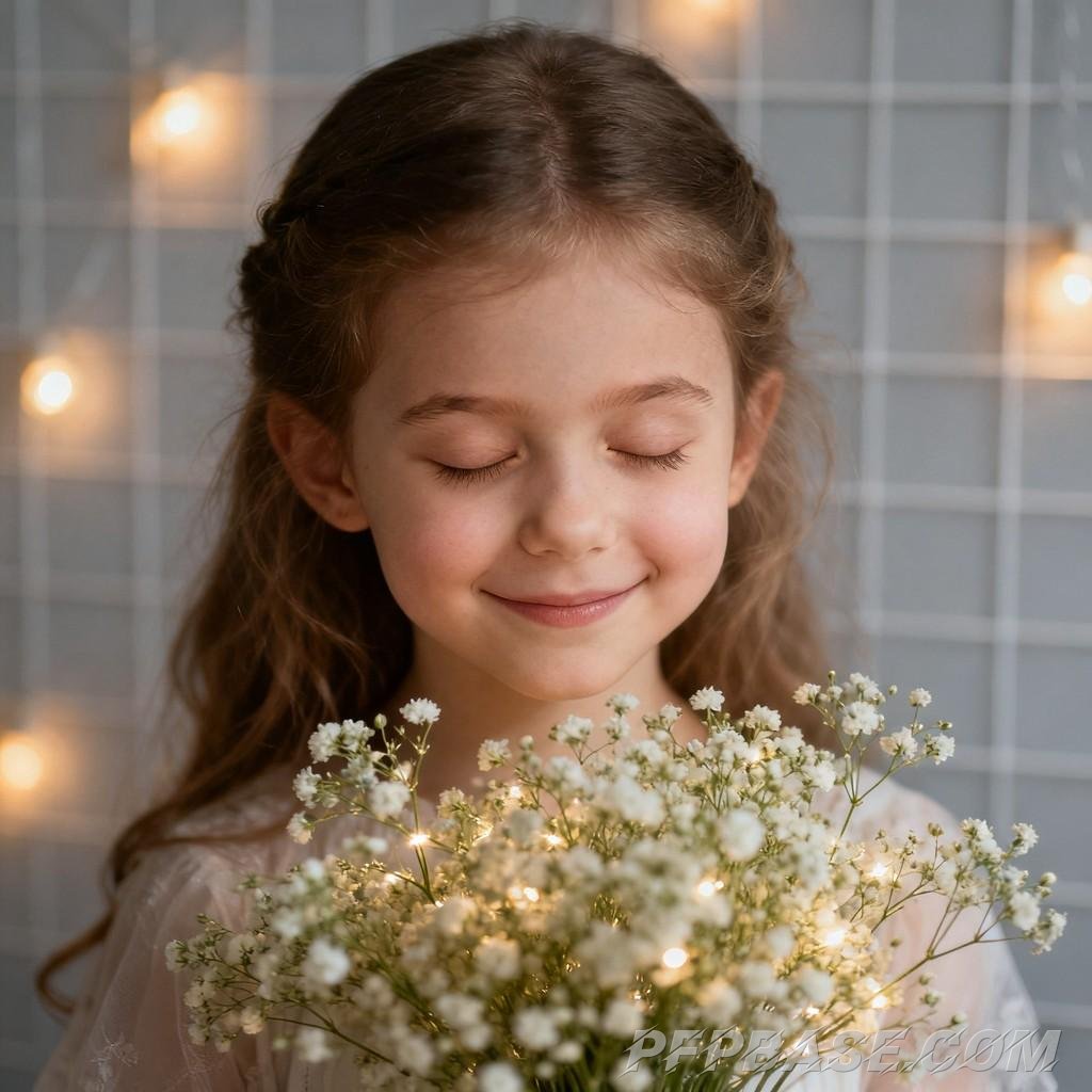 Image 4: cute and playful, innocence of childhood, dreamy, soothing, childlike