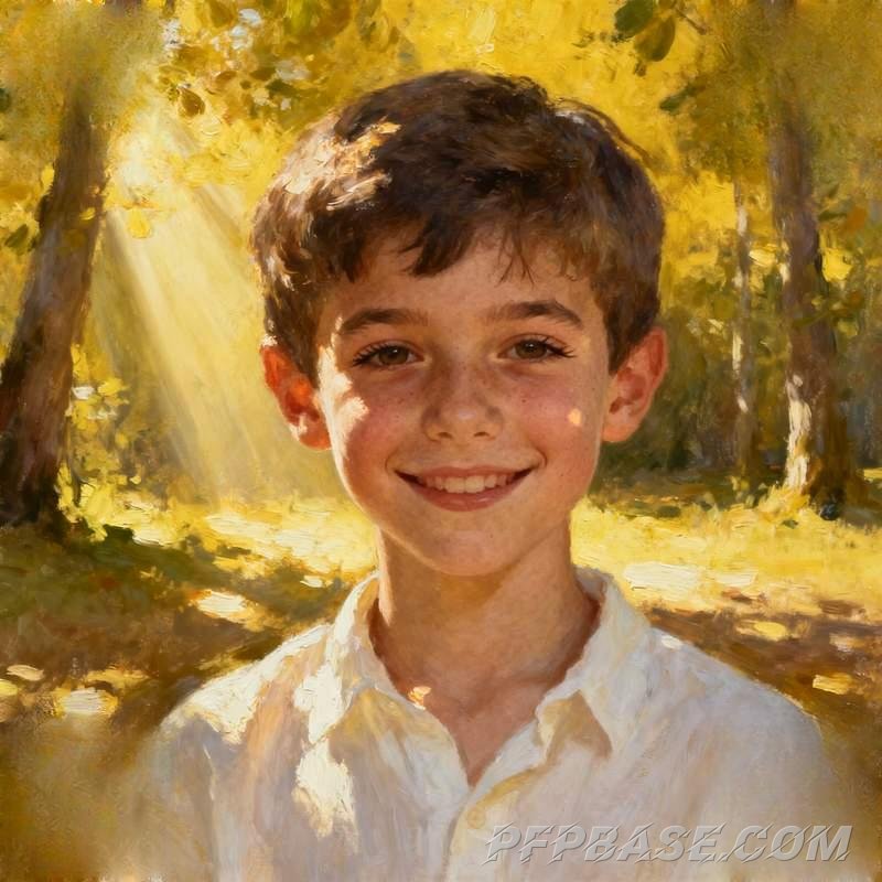 Image 2: young man, mountain range, rooftop terrace, forest glade, grassy plain