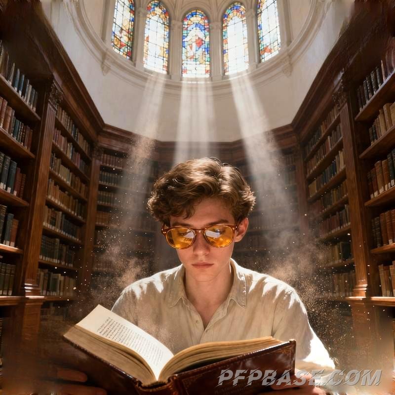 Image 3: young man, mountain range, rooftop terrace, forest glade, grassy plain