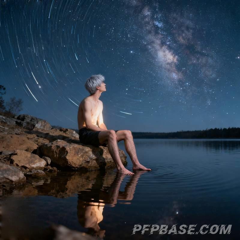 Image 2: man, coastal twilight, city rooftop, autumn forest, old brick wall, cliff storm clouds