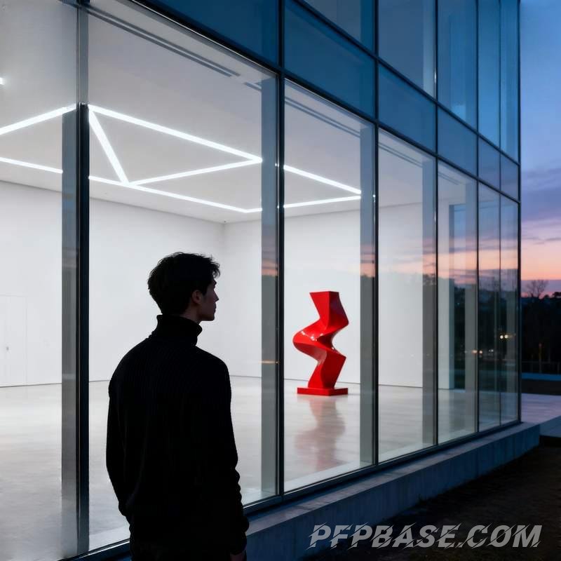 Image 3: man, coastal twilight, city rooftop, autumn forest, old brick wall, cliff storm clouds