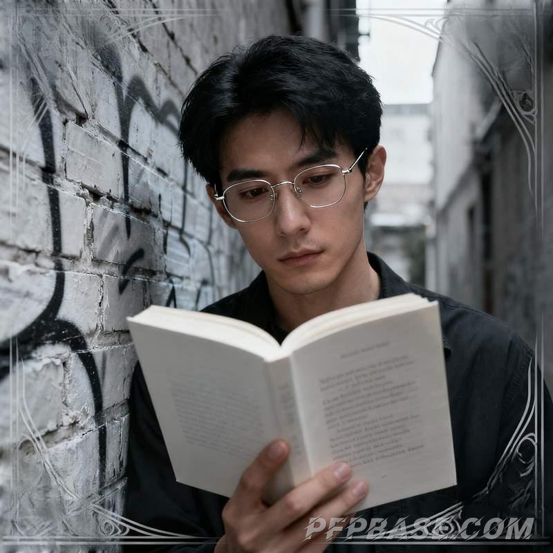 Image 5: man, coastal twilight, city rooftop, autumn forest, old brick wall, cliff storm clouds