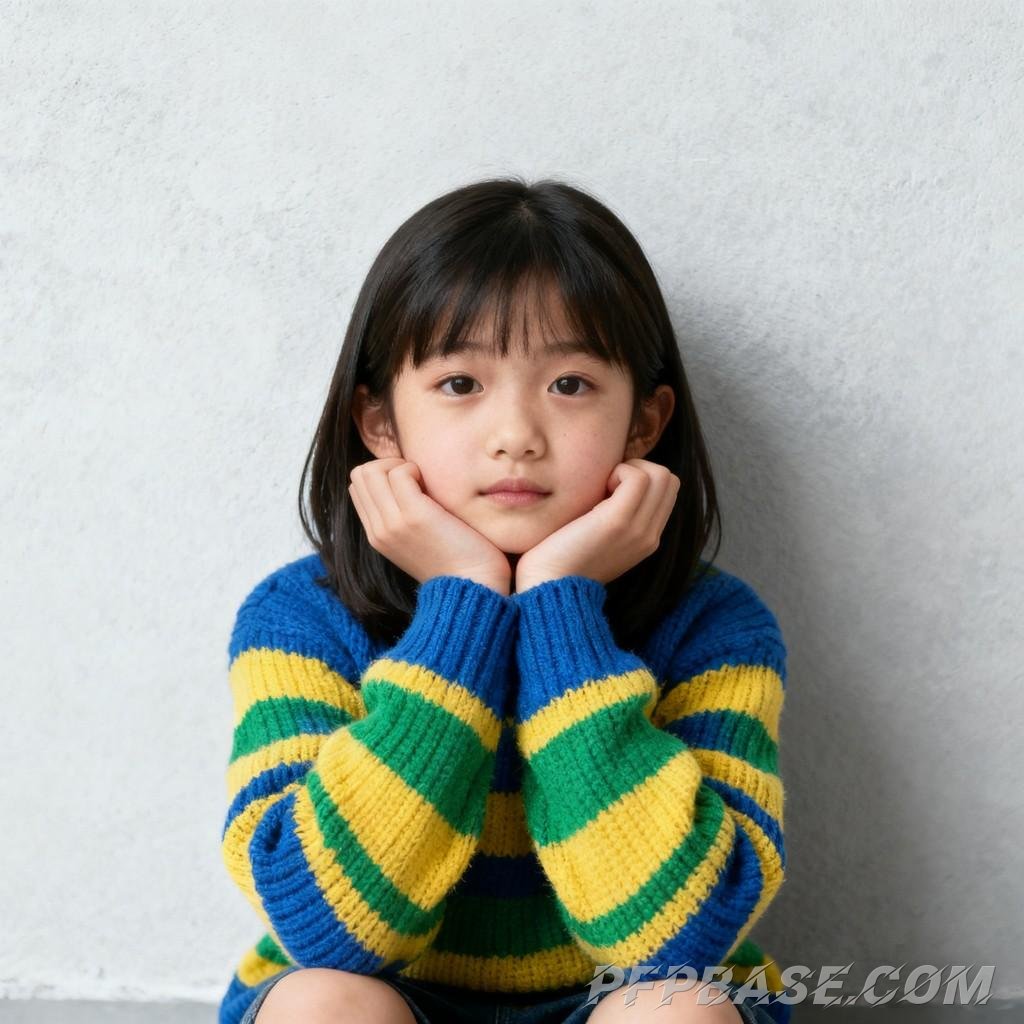 Image 8: dreamlike, sweet, child, everyday life, portrait