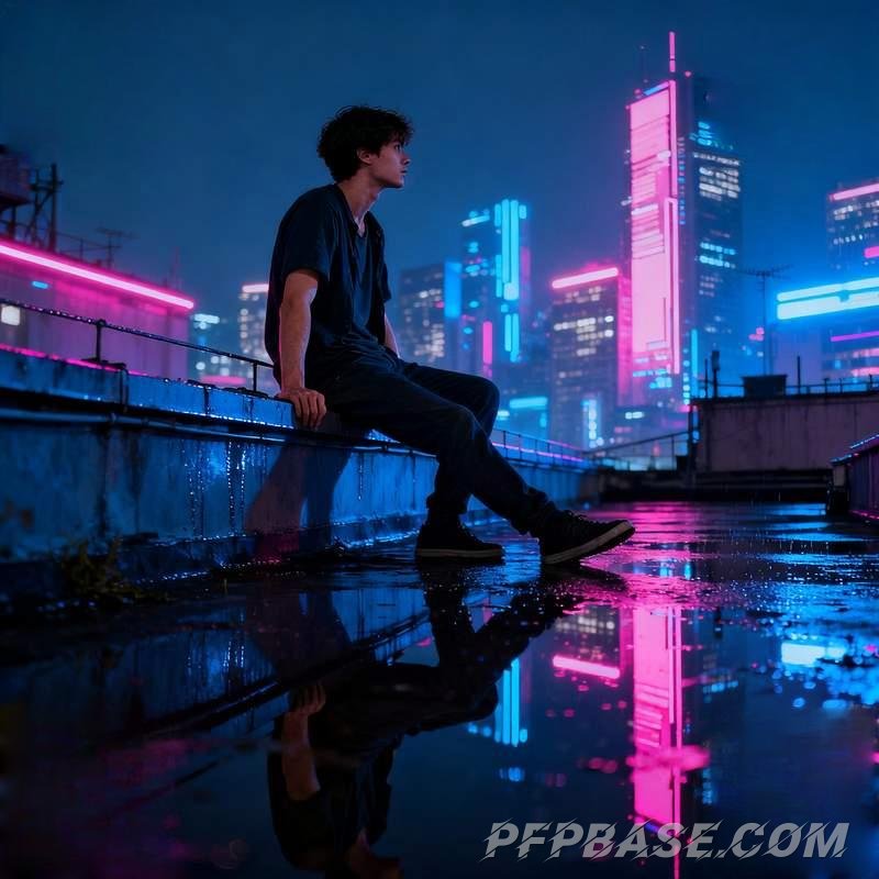 Image 3: boy, mountain range, city, forest, dreamland, wasteland