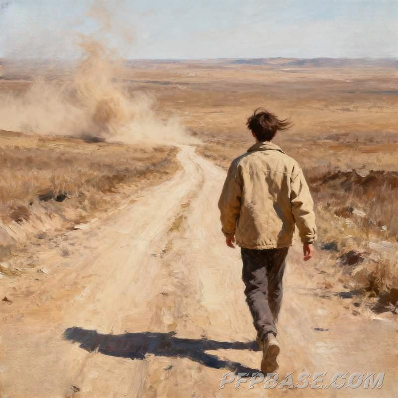 Image 5: boy, mountain range, city, forest, dreamland, wasteland