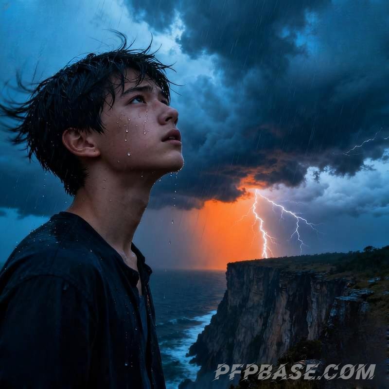 Image 6: boy, mountain range, city, forest, dreamland, wasteland