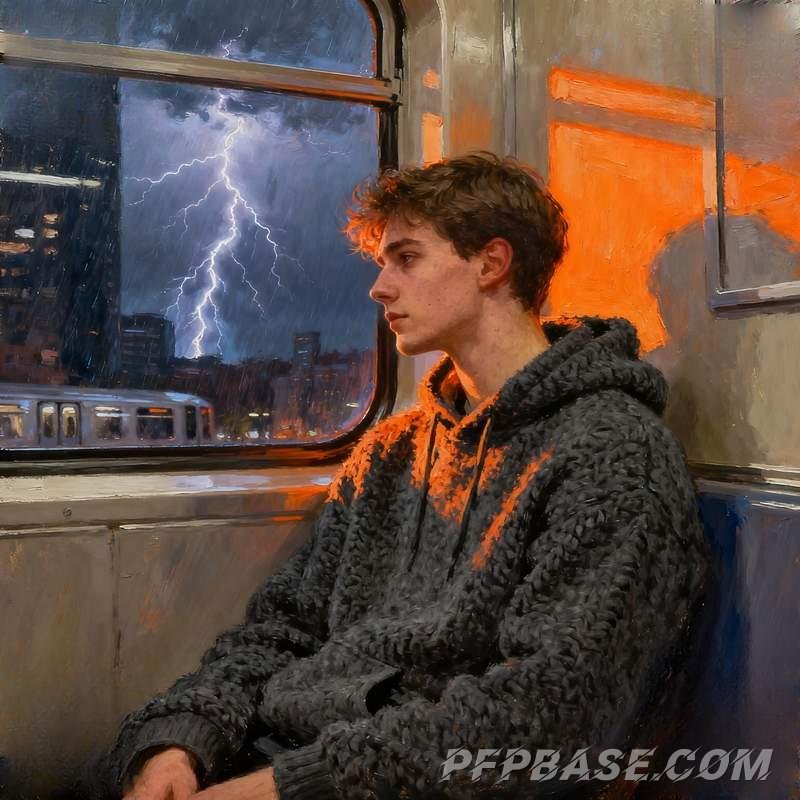 Image 1: male, avatar, cool, silver-haired youth, street boy, night watchman