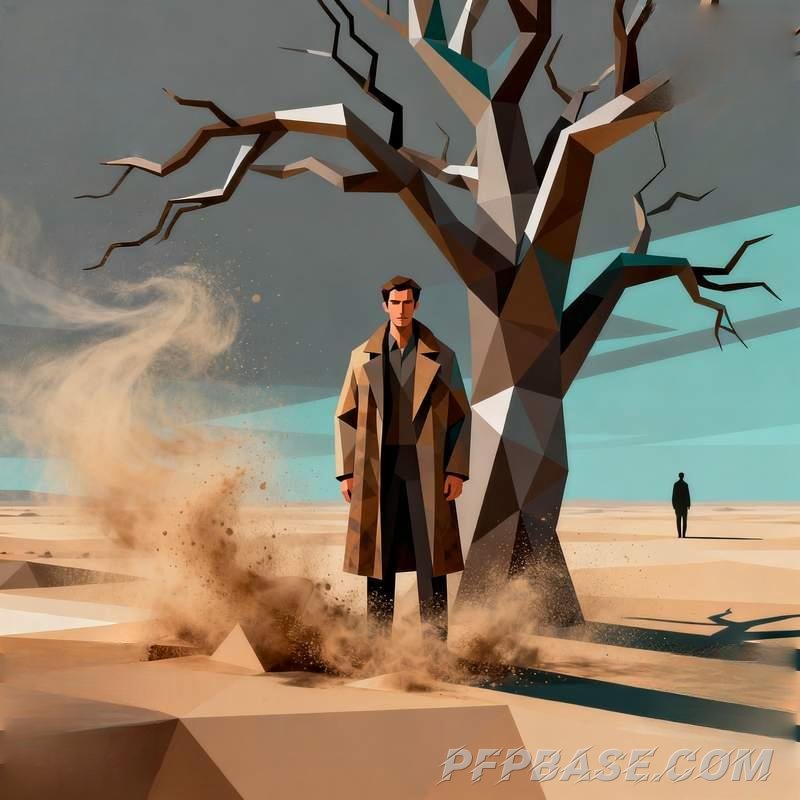 Image 2: aloof man, urban rooftop, misty river pier, subway tunnel, stormy cliff edge