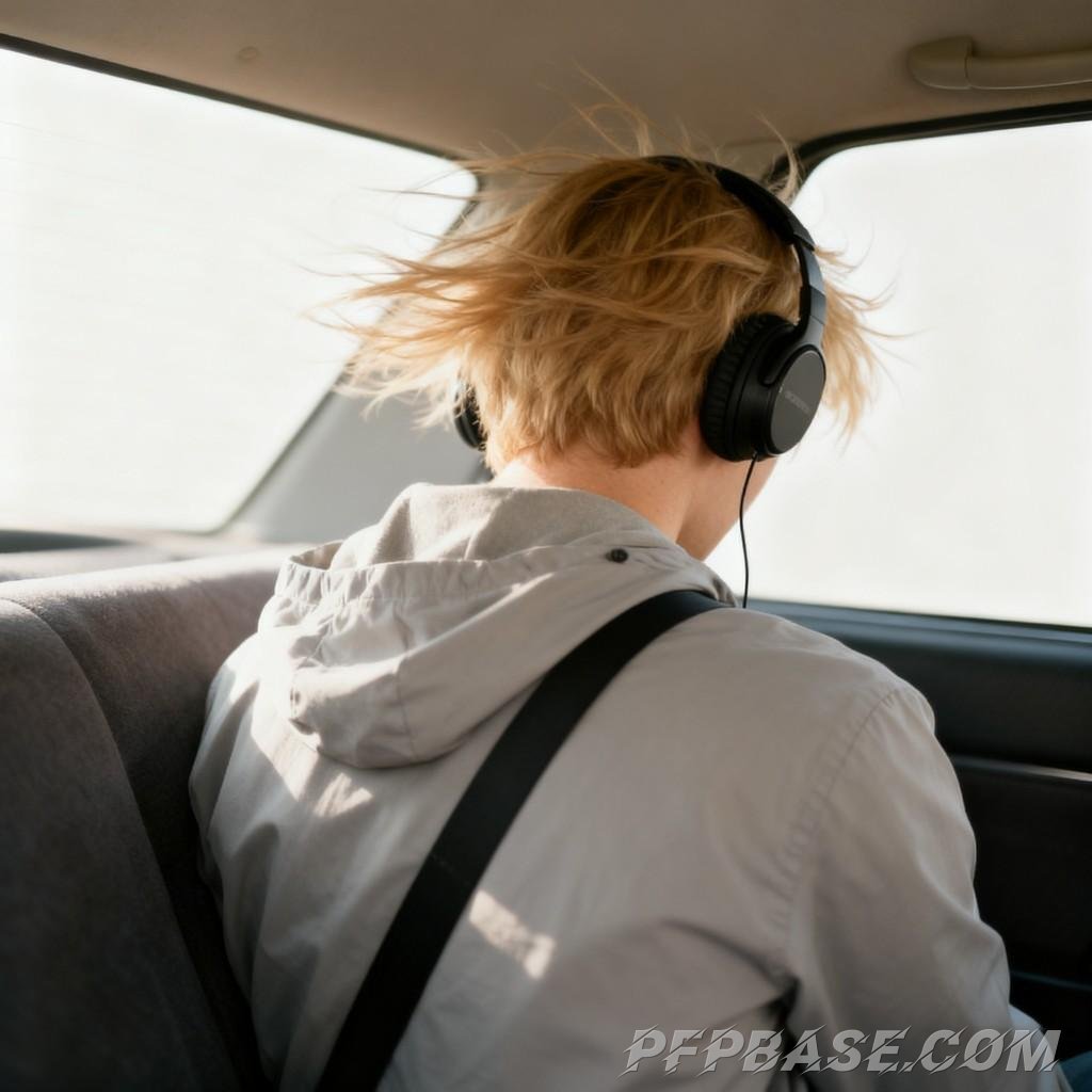 Image 8: languid blonde, rooftop reflection, artistic with flowers, café routine, relaxed in director's