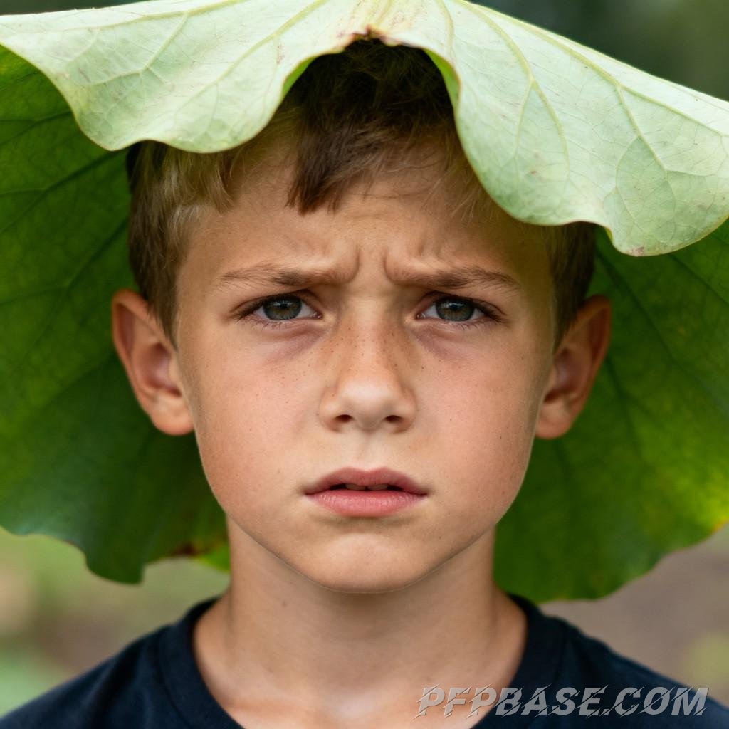 Image 7: European little boy, serenity, harmony, nature, healing