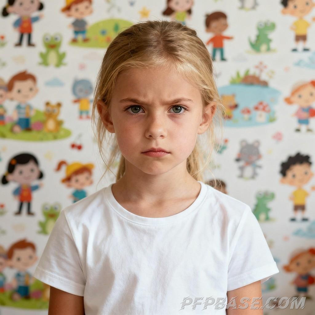 Image 4: little girl, global aesthetic, creative avatar, slice of life, harmony with nature