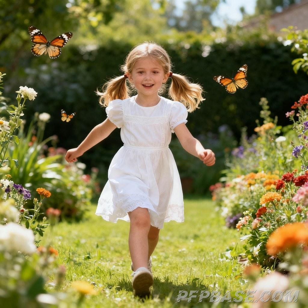 Image 1: adorable, little girl, global, everyday life, diverse