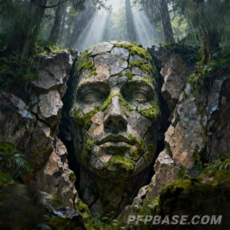 Image 3: male portrait, cliff storm, desert starry sky, glacier cave, abandoned church, volcanic lake