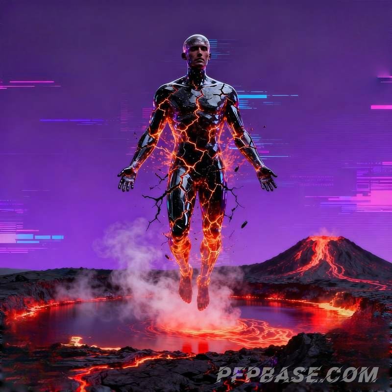 Image 5: male portrait, cliff storm, desert starry sky, glacier cave, abandoned church, volcanic lake