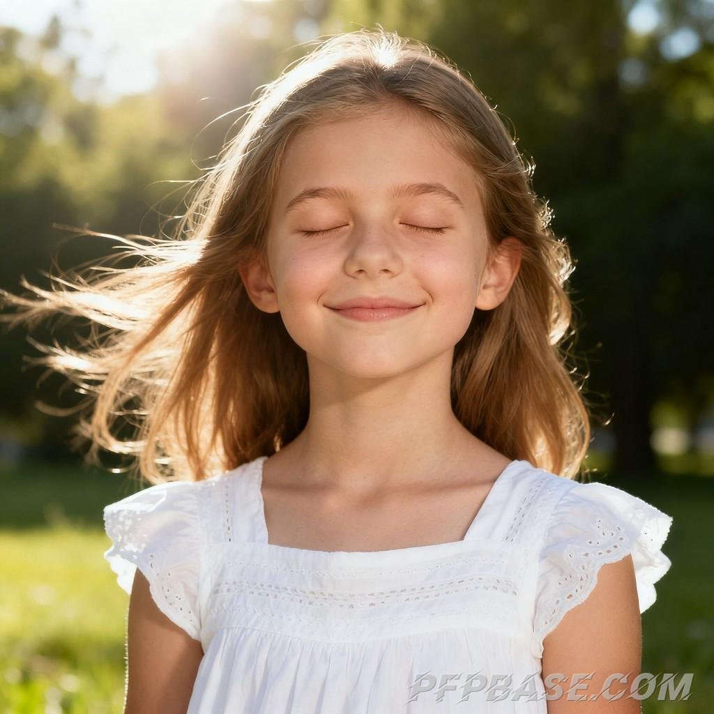 Image 4: childlike wonder, joyful laughter, innocence, cuteness, warmth