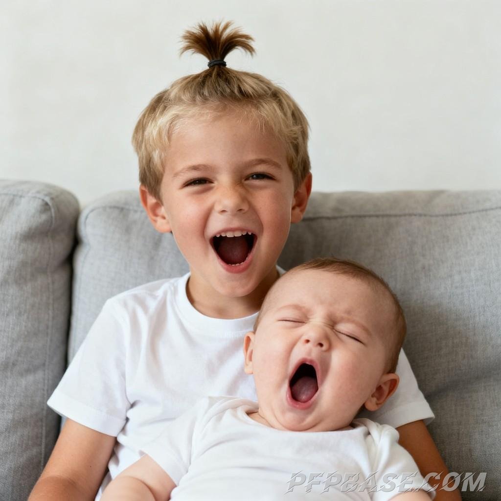 Image 1: cute and playful, international style, child, avatar, design