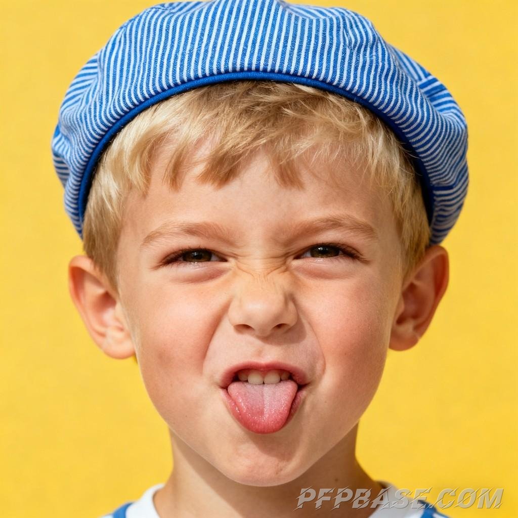 Image 5: cute and playful, international style, child, avatar, design