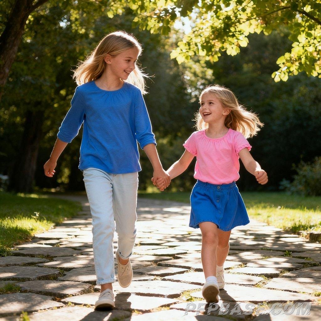 Image 3: childhood, innocence, fleeting moment, joy, warmth