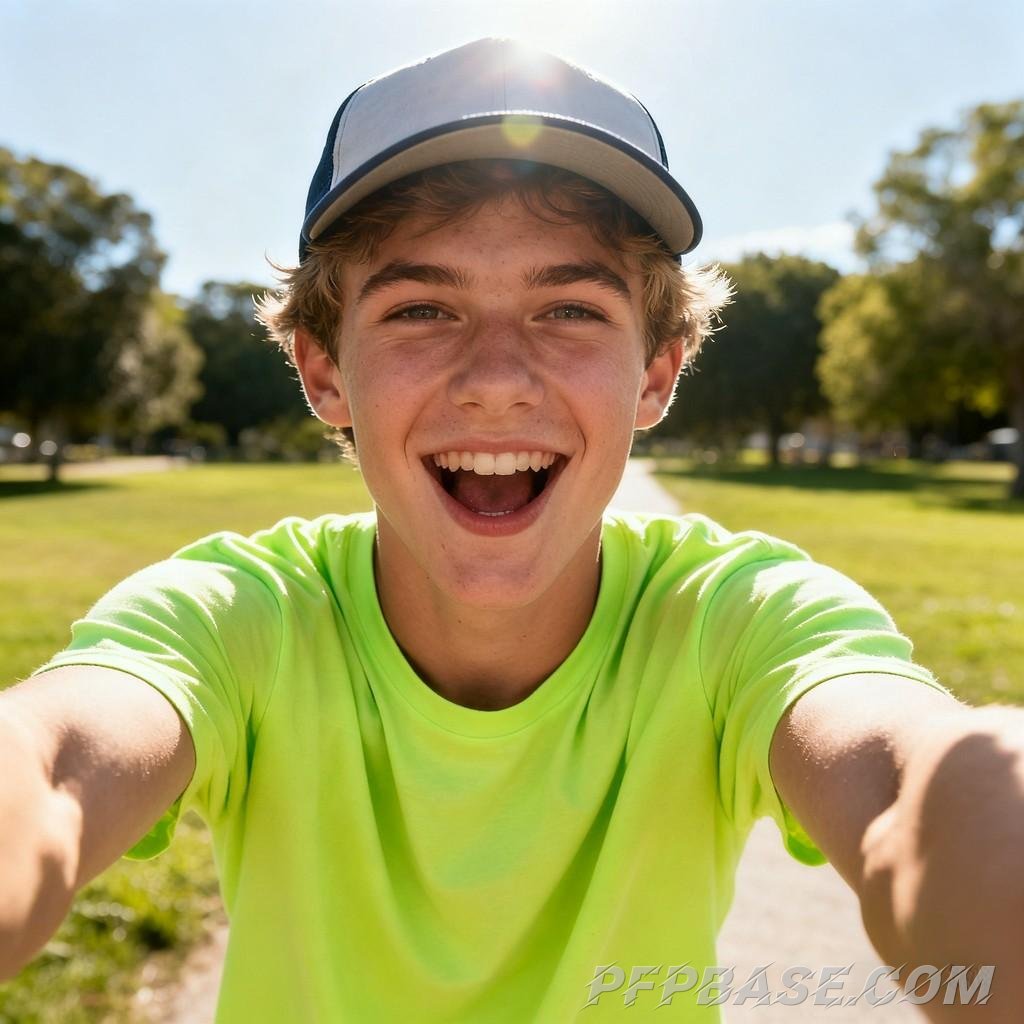 Image 6: urban youth, street style, casual vibe, nature exploration, selfie culture