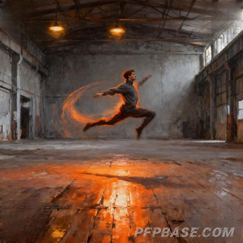 Image 5: hunk, forest, starry sky, cliff, graffiti wall, industrial warehouse