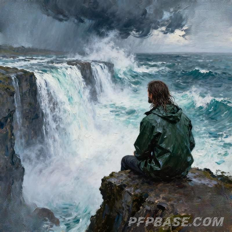 Image 3: urban male, graffiti alley, glacier crevasse, rooftop pool, dream geometry, Scottish highlands