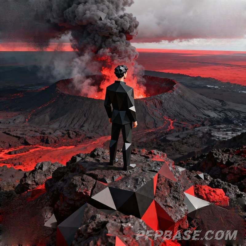 Image 1: sunset over cliff, terrace in mist, late night by sea, dreamlike space, autumn forest path, industri