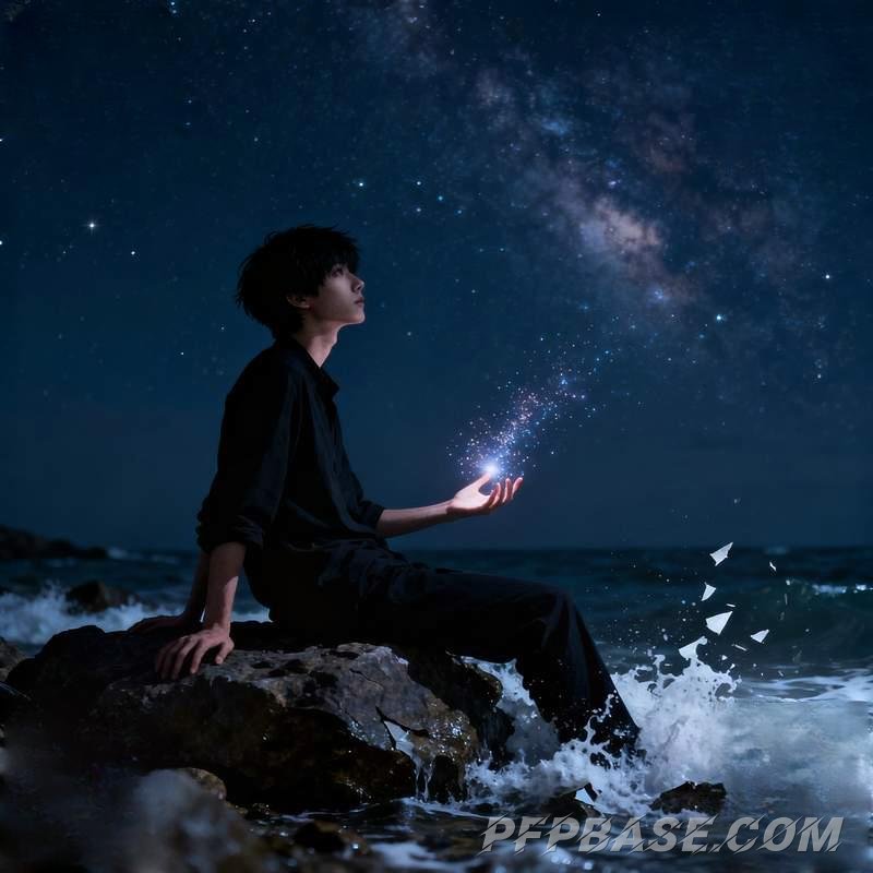 Image 4: sunset over cliff, terrace in mist, late night by sea, dreamlike space, autumn forest path, industri