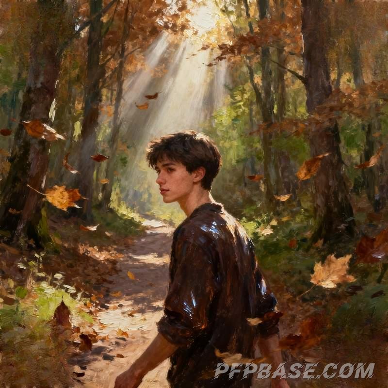 Image 5: sunset over cliff, terrace in mist, late night by sea, dreamlike space, autumn forest path, industri