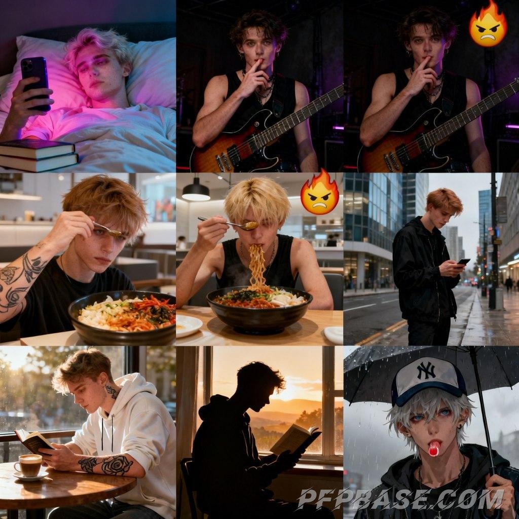 Image 3: modern metropolis, youthful vibe, global viewpoint, melancholic beauty, trend culture