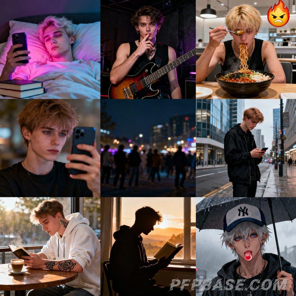 Image 8: modern metropolis, youthful vibe, global viewpoint, melancholic beauty, trend culture