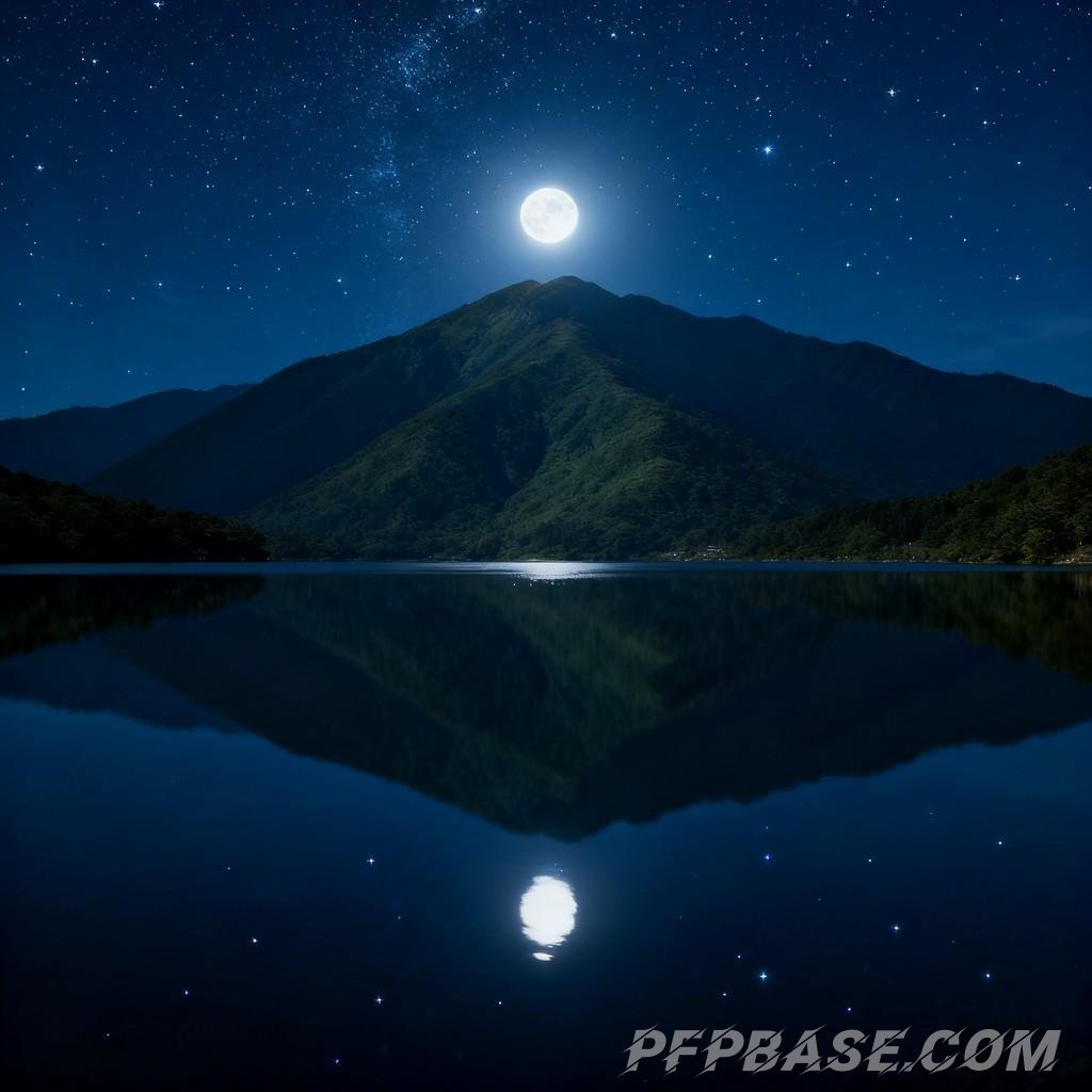 Image 1: lake and mountain scenery, emerald forest, towering peaks, morning mist, sunset glow