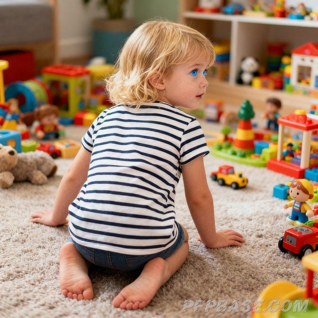 Image 3: European and American style, child, nature, emotion, daily life