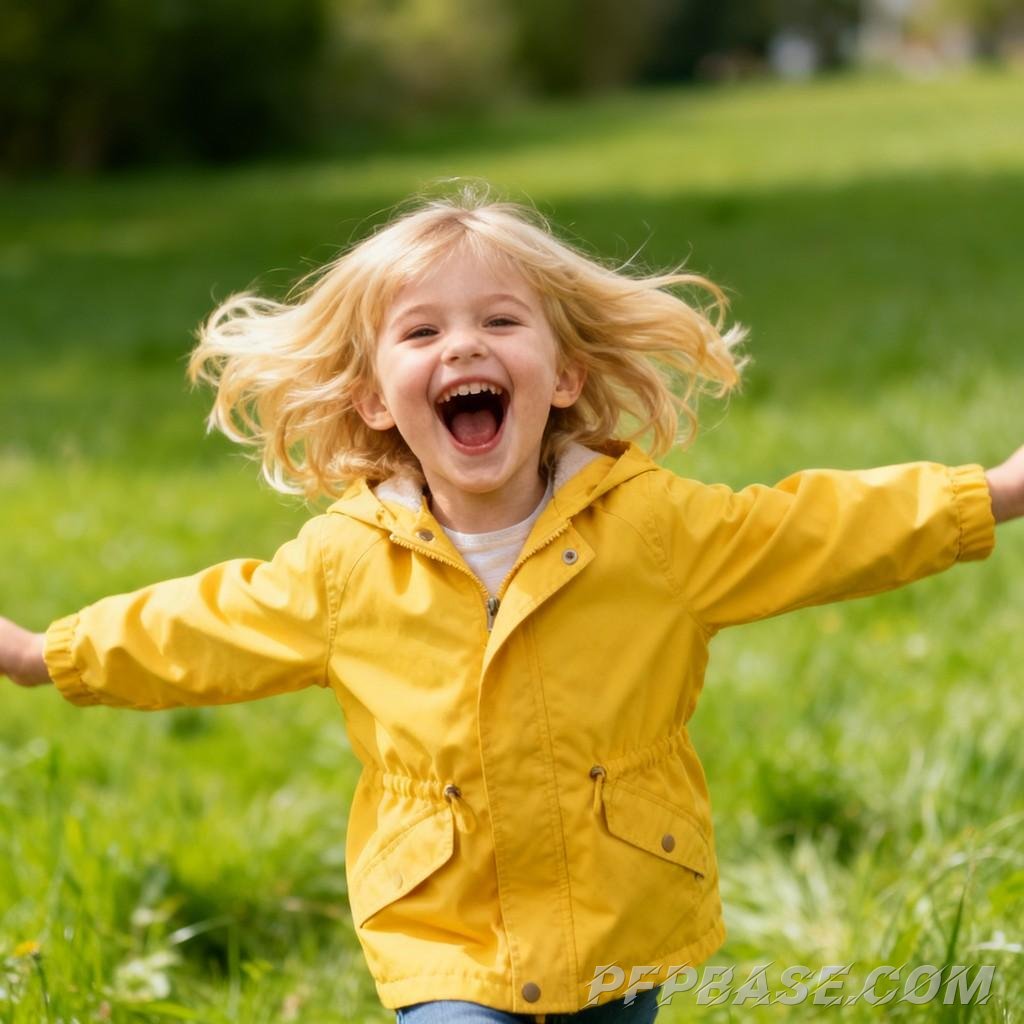 Image 1: childlike innocence, joy, dreamy, soothing, lively