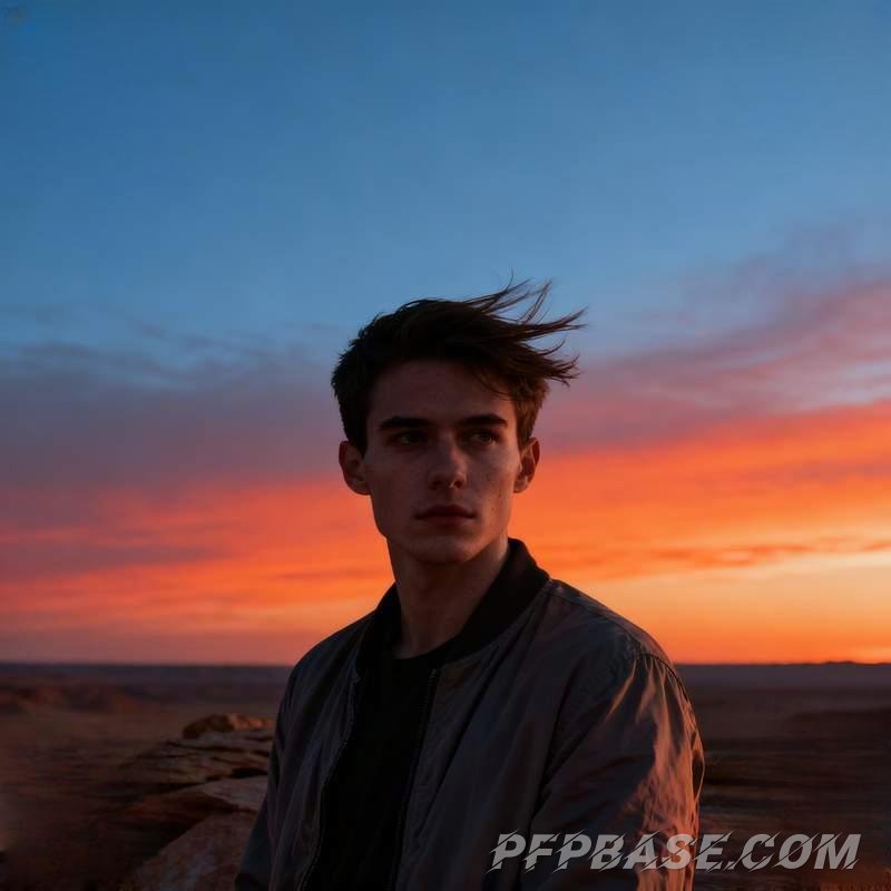 Image 13: anime male head, stormy cliff, graffiti city, misty forest, subway night ride, island sunrise