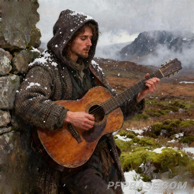 Image 7: anime male head, stormy cliff, graffiti city, misty forest, subway night ride, island sunrise