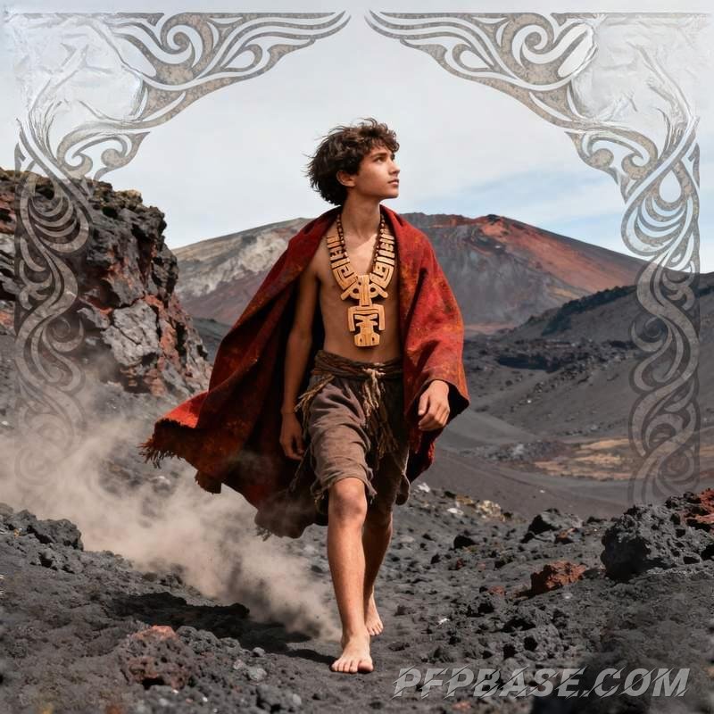 Image 9: anime male head, stormy cliff, graffiti city, misty forest, subway night ride, island sunrise