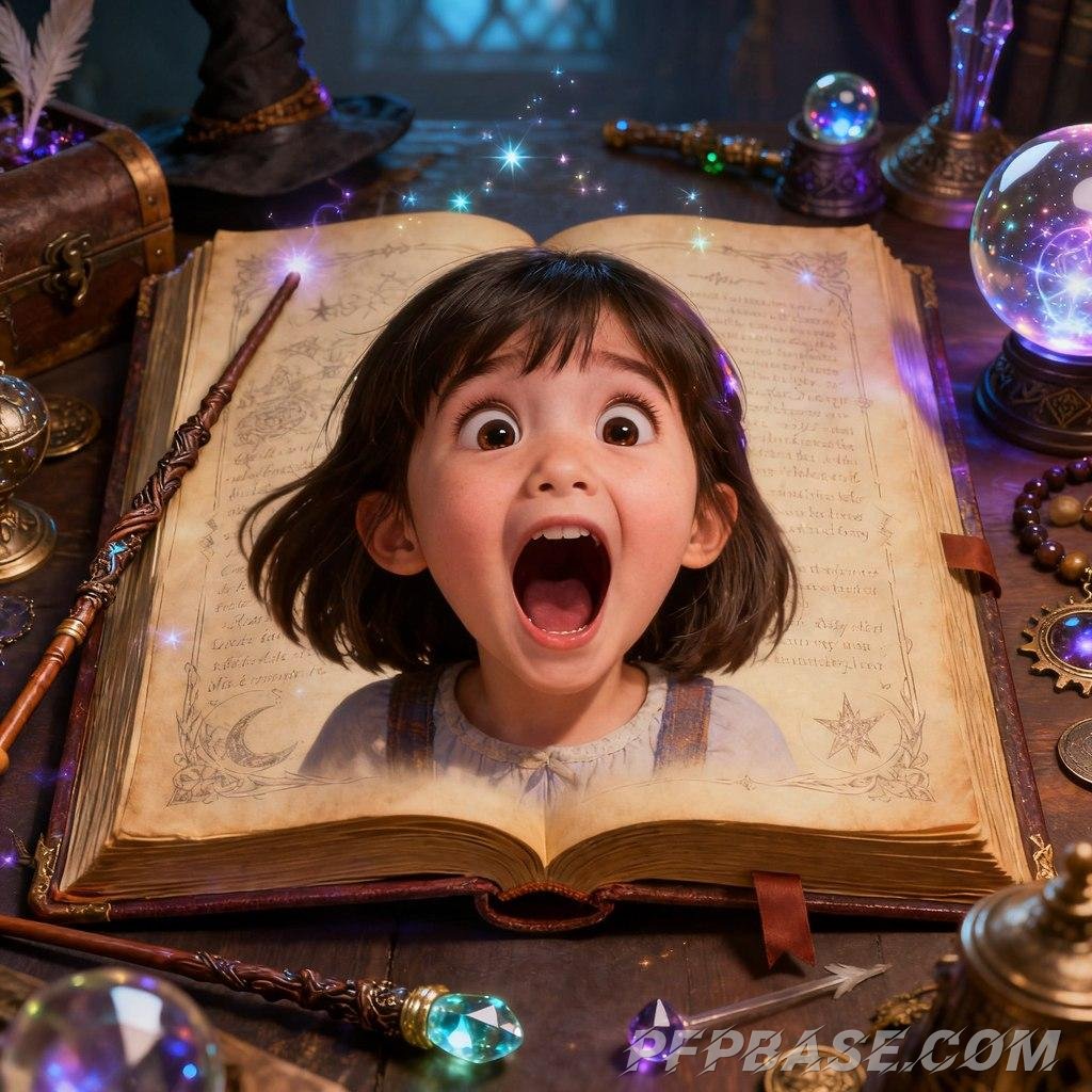 Image 4: childhood, creativity, interpretation, humor, contrast