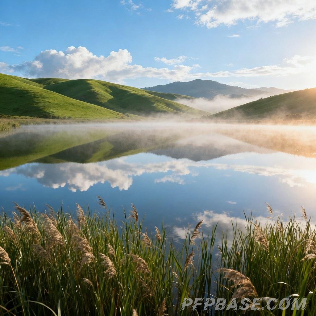 Image 2: serenity, nature, scenic beauty, harmony, beauty