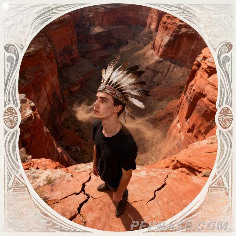 Image 7: young man, good fortune, profile picture, fresh start, radiant youth