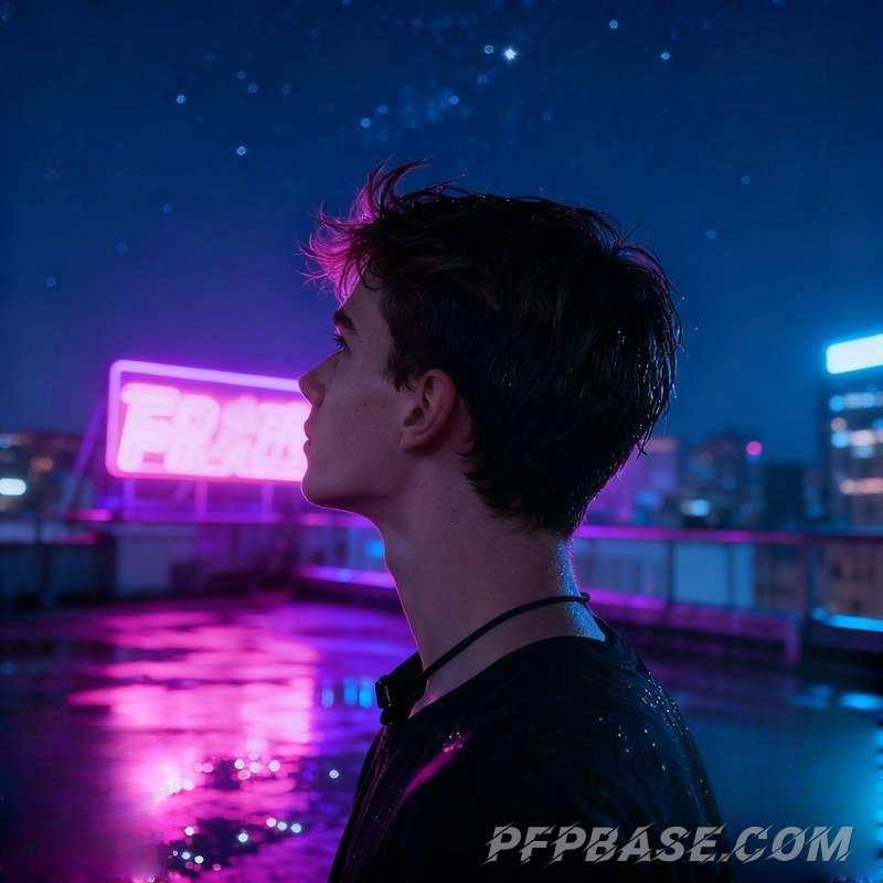 Image 8: young man, good fortune, profile picture, fresh start, radiant youth