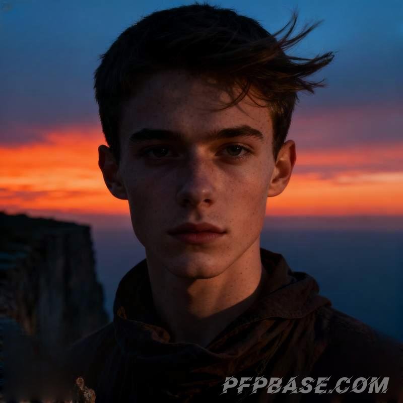 Image 6: trendy guy, cliff, graffiti wall, stone circle, forest, seaside