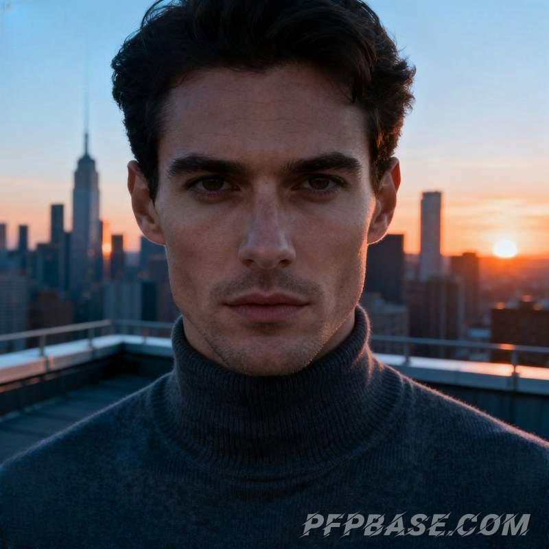 Image 3: male head, urban terrace, black forest, volcanic cave, observatory, solitary desert peak