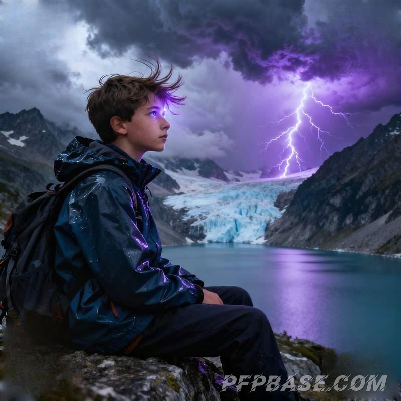 Image 1: boy, profile picture, coastline, rooftop, forest