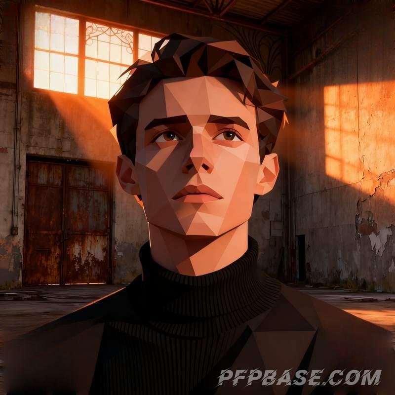 Image 2: young man, city night view, industrial warehouse, coastal cliff, graffiti wall, forest morning light